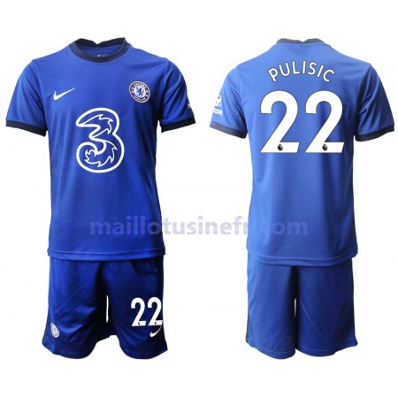 Maillot de Foot Chelsea Christian Pulisic 22 Domicile 2020-21 - Enfant